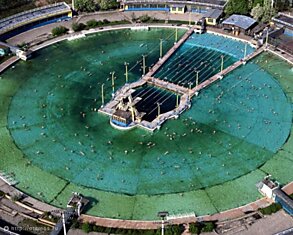 Самый большой бассейн в СССР и один из самых больших бассейнов в мире