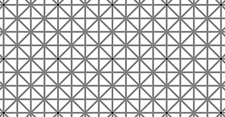 Сногсшибательная иллюзия с точками, которые невозможно увидеть одновременно!