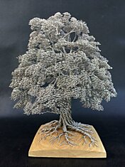 Dense Wire Tree Sculptures by Clive Maddisonby Christopher Jobson
