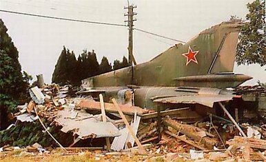 На голову Вим де Лар упал советский истребитель МиГ-23М.