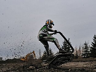 Самый экстремальный скутер в мире