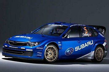 Subaru представила новнейшую Impreza WRC 2008