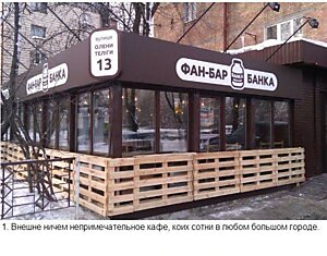 Бар в Киеве под названием «Банка»