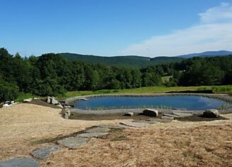 Экобассейн на Вашем участке с системой очистки на основе водорослей