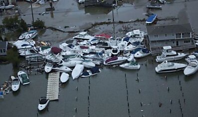 Ущерб и разрушения, которые нанес ураган Сэнди