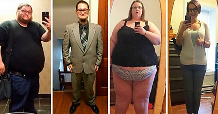 50 людей, похудевших настолько, что их невозможно узнать!