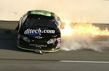 NASCAR - аварии во время гонок