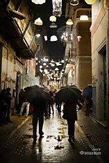Сотни светильников на улицах Афин! 24.01.2013