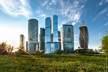 Панорамы Москвы с высоты 75-го этажа