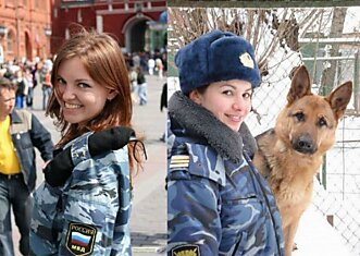 Девушки-полицейские из разных стран
