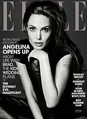 Анджелина Джоли в новом номере журнала Elle
