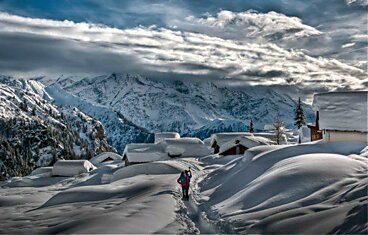 Зимние пейзажи фотографа Жиля Феррье