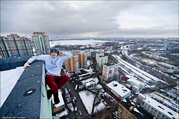 26-летний киевский трейсер Павел