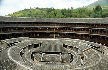 Фуцзянь Тулоу - старинные глиняные замки Китая