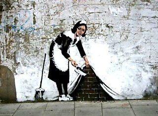 Уличный художник Banksy