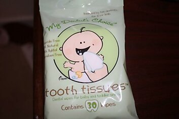 Гигиеничные салфетки для зубов ваших детей!