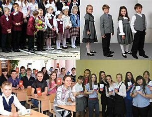 Школьная форма в России и других странах (18 фото)