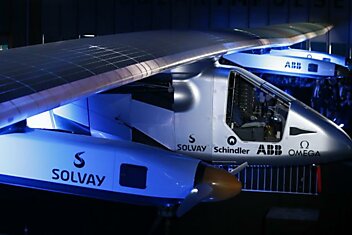 «Солнечный» самолет Solar Impulse 2 совершит кругосветное путешествие