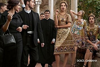 Рекламная кампания осенне-зимней коллекции Dolce&Gabbana