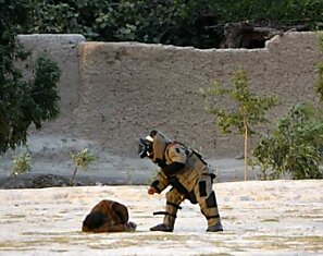 В Афганистане саперы обезвредили шахида