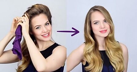 8 способов завить волосы без бигуди и плоек