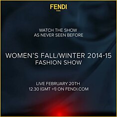 Онлайн-трансляция показа Fendi на миланской Неделе моды будет доступна с летающей радиоуправляемой камеры