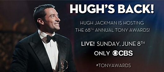 Хью Джекман проведет июньскую церемонию Tony Awards