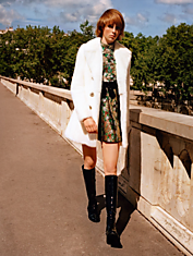 Эди Кэмпбелл в фотосессии для Vogue Париж