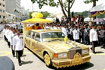 Rolls-Royce Silver султана Брунея: 14 миллионов долларов.