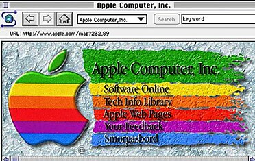Самая первая веб-страница Apple появилась в Сети