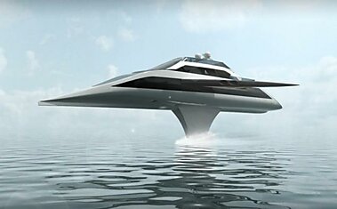Создана уникальная летающая яхта