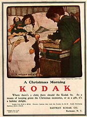 Рождественская реклама первой половины ХХ-го века