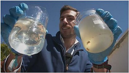 Новая технология очищает воды электробактериями