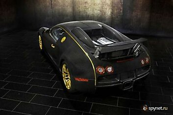 Bugatti Veyron в золоте (17 фото)