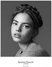 Черно-белые портреты юных моделей от Кристофера Фергюсона