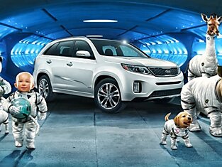 KiaSorento и космические дети