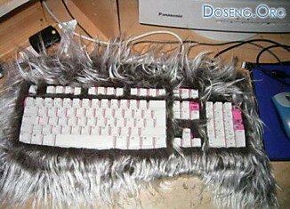 Одёжка для клавиатуры на зиму :)))