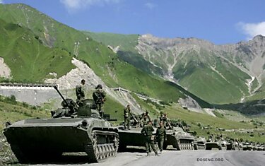 Грузино-абхазский конфликт год спустя (33 фото)
