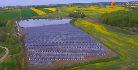 Солнечная электростанция на месте свалки в Польше