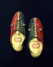 Туфли с лицами из серии «Foot Fetish» от Гвен Мерфи (Gwen Murphy)