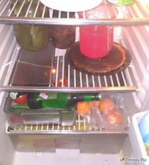 Странная находка внутри холодильника