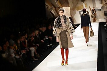 Осенне-зимняя коллекция Fendi в рамках Milan Fashion Week