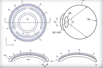 Samsung подала заявку на патент умных контактных линз