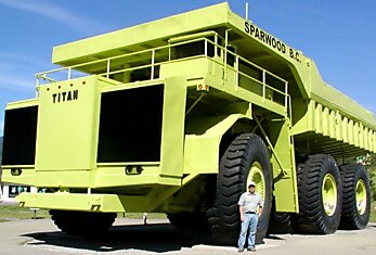 Terex Titan - самый большой грузовик в мире