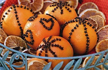 Апельсиновый декор к Новому году