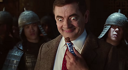 Мистер Бин для Snickers