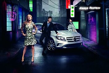 Неугомонная Джорджия Мэй Джаггер в рекламе Mercedes-Benz GLA