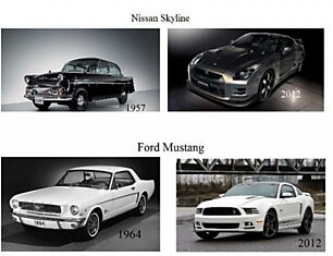 Как с годами изменился дизайн автомобилей