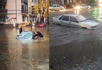 Потоп в Ростове (16 фотографий)