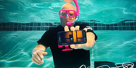Samsung Galaxy S7 – подводная видеопрезентация от T-Mobile